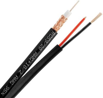 China High quality communication power RG59 coaxial cable 75 ohm 1000ft 305m cctv rg59 camera cable for sale