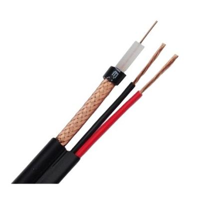 China Telecommunication Coaxial Cable rg59 2 Whole Series Power Coaxial Cable rg59 2 Coaxial Cable Video Cable CCTV Camera Video Wire for sale