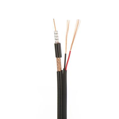 China Telecom Factory Supplier Best Price 75Ohm Impedance RGG6 2C Coaxial Cable With 2 Power for sale