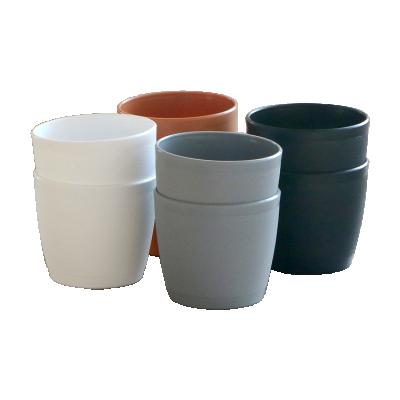 China American made style 10 inch large factory cheap plastic pots for garden decoration for sale