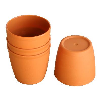 China 7 inch high quality cheap modern plastic plant pots decoration for flower for sale