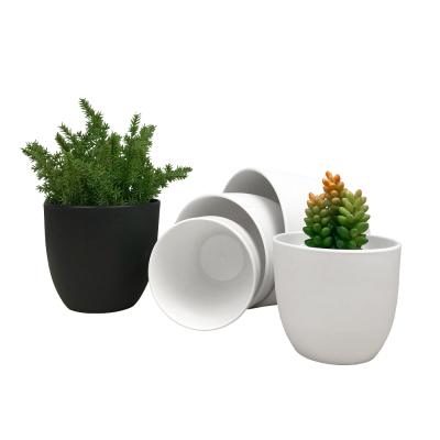 China Self Watering and Customizable Cheap Removable 5.5 Inch Plastic Planters Indoor and Outdoor Decor for Succulent for sale