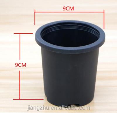 China CLASSIC Small Plastic Flower Pots Planter Custom Flower Pot Plastic for sale