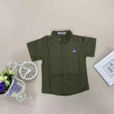 China Wholesale 2023 Sustainable Kids Clothing Wholesale Boys Shirts 100% Cotton Clothing Children's Clothing Boys' Shirts for sale