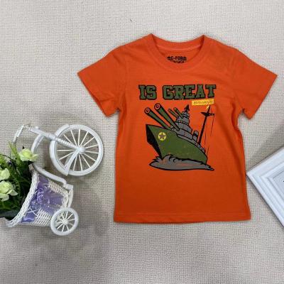 China Wholesale Kids Clothing Cartoon Printing Kids T-shirts Cotton Clothes Boys T-shirts &Polo Shirts for sale