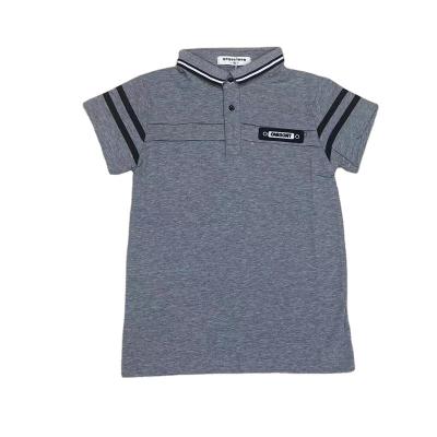 China Plus Size 2023 Summer Latest Fashion Embroidery Boys T-shirts Cotton Boys T-shirts and Polo Shirts for sale