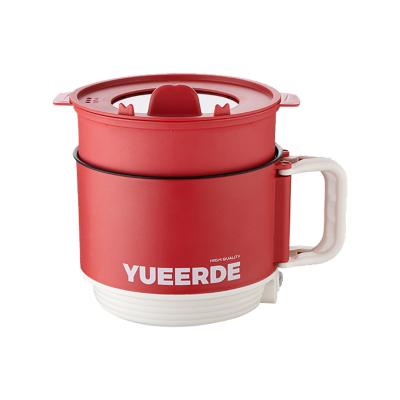 China Pot caliente plegable portátil con tapa de vidrio visible y diseño anti-escaldado en venta