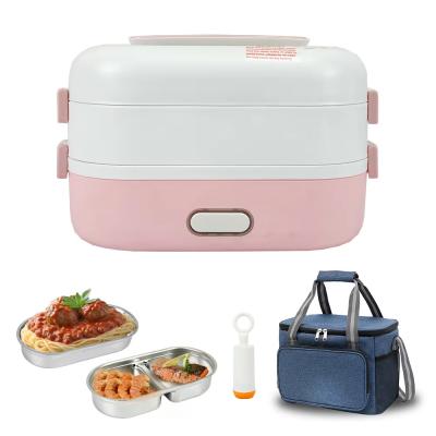 China Electric Double Tier Cooker Box With Vacuum Storage Accessories for sale