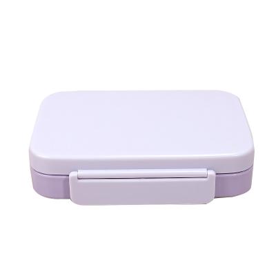 China Leak Proof Airtight Bento Lunch Box With Reusable Plastic Storage Container Purple for sale