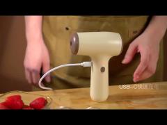 ABS Portable Electric Mixer Kitchen Cordless Mixer With Customizable Consistency