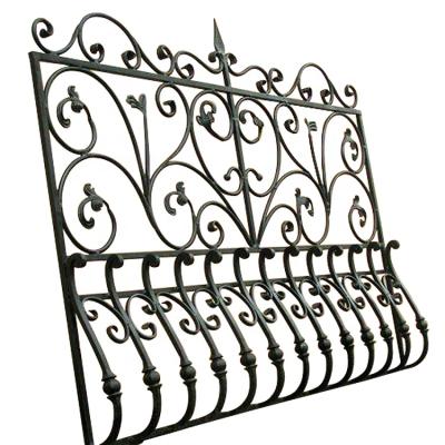 China 2021 Modern Style Forged Folding Screen Balcony Fence for sale