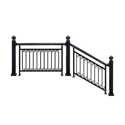 China Modern Decorative Pictures Wrought Iron Railings for sale