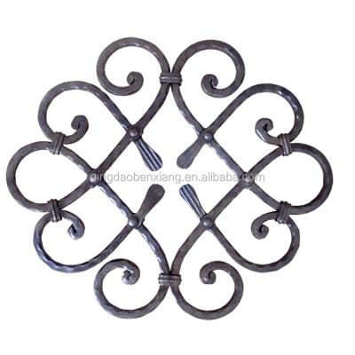 China Easily assembled wrought iron ornamental products for sale