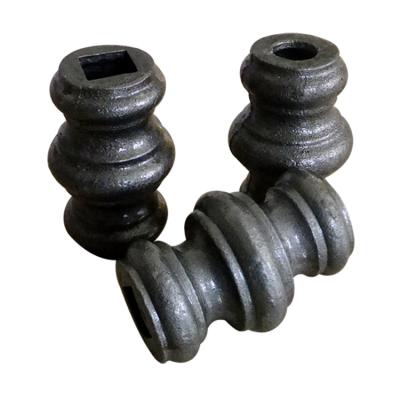 China Easily Assembled Wrought Iron Collars Forged Steel Studs Casting Collars Steel Pipe Collar for sale