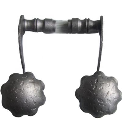 China 2021 Traditional Hot Selling Forged Galvanized Single Door Handle To Install Door for sale