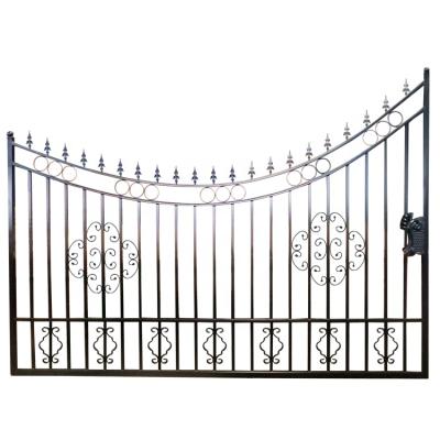 China Competitive Price Easily Assembled Easily Assembled Wrought Iron Gates Design for sale