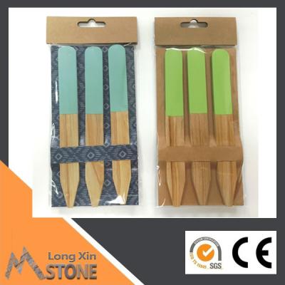 China Pine Wood Garden Plant Decorative Wooden Markers for sale