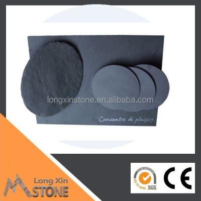 China Waterproof Natural Slate Food Dishes for sale