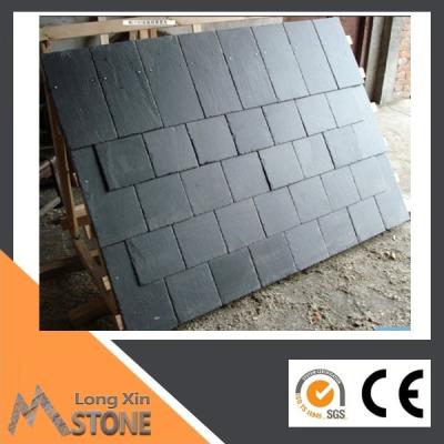 China Modern Natural Black Slate Roofing Tile for sale