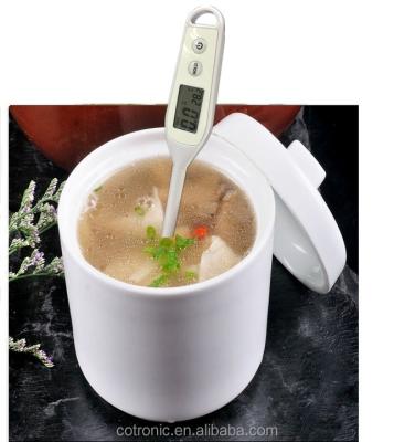 China ABS LCD Display Digital Kitchen Salt Meter With Temperature for sale