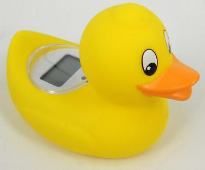 China CE EN71 Approved Cute Waterproof Baby Duck Baby Floating Thermometer 02Shipping and Bath Handling for sale