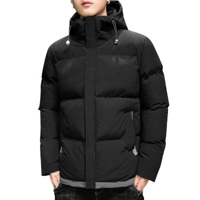 China Men's Winter Jacket Coat 100% Polyester Hooded Thick Sustainable Fashion Business Casual Wear for sale