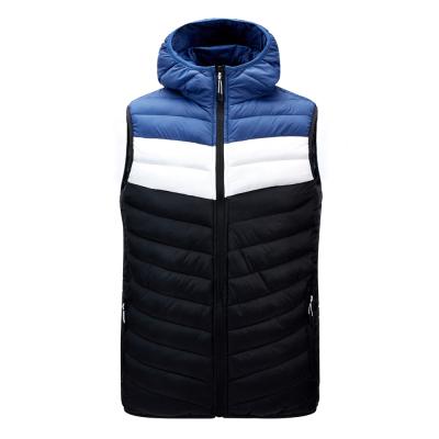 China Wholesale Casual Women Hooded Jacket Coat Breathable Down Jacket 100% Nylon Winter Warm Vest Sleeveless for sale