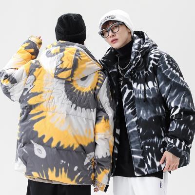 China Windproof Polyester Breathable Jacket Custom Drop Shipping Pattern Copy Plus Size Couples Hood Stripper Jacket for sale