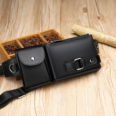 China Custom Lightweight Funny Cheap Water Proof Pussy Pack OEM PU Leather Waist Pack Bag For Men&Women for sale