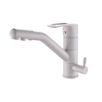 China Fapully Torneira Monocomando Faucets 3 Way Kitchen Water Filter Thermostatic Purifier Faucets Luxury Marble Faucet Drinking Water Filter Faucet for sale