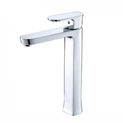 China Fapully Electric Alibaba Faucets China Chrome Bathroom Single Sink Faucets Cheap Single Brass Griferia for sale