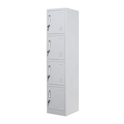 China SW-ST04 School Cheap Price 4 Tier Gym Gym Door Lockers Steel Lockers For Home for sale