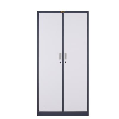 China Home Office Modern Design 2 Door Metal Closet Cheap Steel Wardrobe Cabinet Locker for sale