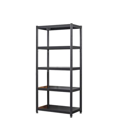 China Minimalist SW-R01 5 Tier Storage Shelf Metal Storage Rack Light Duty Shelves For Home Use for sale