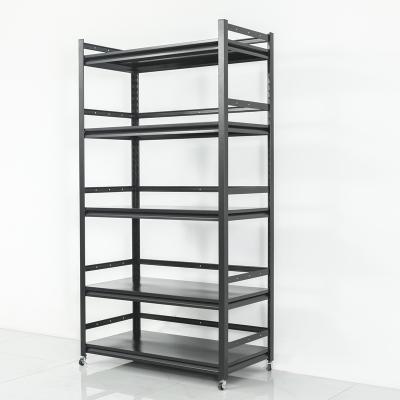 China Minimalist Metal Storage Racks Shelf Storage Organizer Steel Shelves in Home and Kitchen for sale