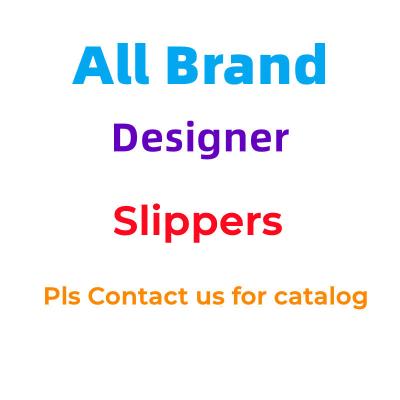 China Hot Sale Flat Brand Men Garden Famous Designer Luxury Walking Style LOGO Shoes Customized Outdoor Slide Sandals Sandals for sale