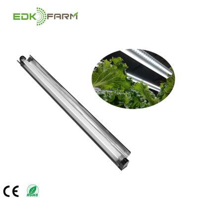 China Nano Microgreen Reflector Hydroponic Indoor Vertical Greenhouse Wall Farm 48 Inch Cover Bulbs Grow Fluorescent Light Wrap for sale