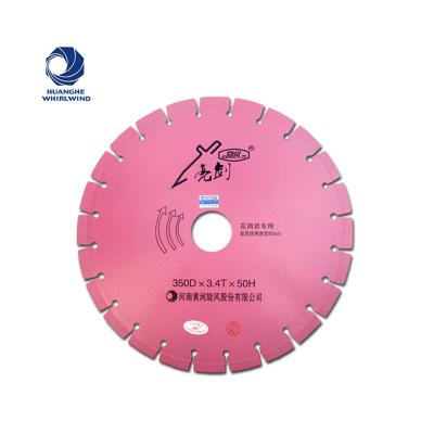 China For Cutting Granite And Other New Developed Stones Disc Laser Welding Circular Cutting Saw Blade For Cutting Granite for sale