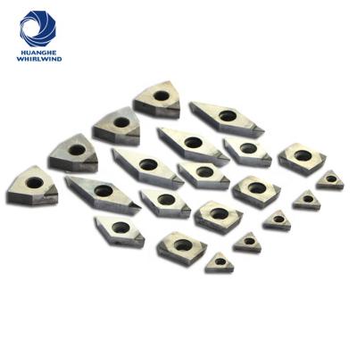 China Diamond Insert PCD Tool CBN CNC Lathe Tool Internal Turning Tool / External Turning Insert For Aluminum CBN For Hard Steel for sale