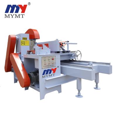 China PTJ-2.5m log push table saw Electric wood multi blade ripping saw machine for woodworking machinery cutting machine for sale