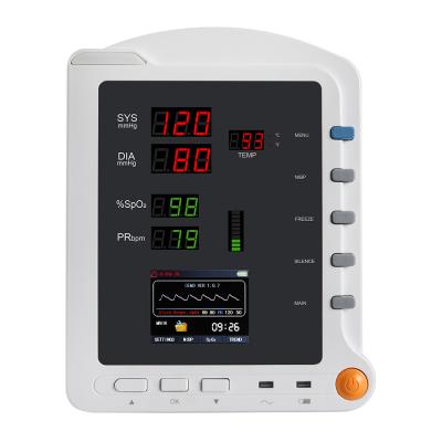 China Multipara Patient Monitor Medical Supplies Hospital ICU Multi Parameter Patient Monitor Price Portable Multi Parameter Patient Monitor for sale