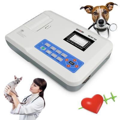 China 1 Channel SINOHERO SE101-Vet Portable Single Channel Ecg Monitor Veterinary Machine for sale