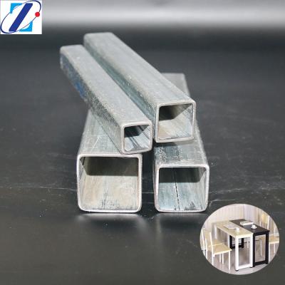 China Structure Pipe Galvanized Steel Pipe Standard Sizes Hot Dip Welded Steel Square Pipe Welded Black Iron Pipe for sale