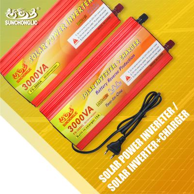 China Home Appliance/Inverted Solar Modified Sine Wave Sunchonglic Off-Grid System 12v 220v 3000w 3000va Off Grid Power Inverter for sale