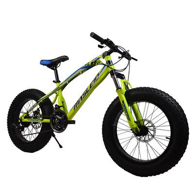 China Hot Selling 4.0 Inch 21 Speed ​​Tire Beach Bike 20 Inch 21 Speed ​​Tire High Carbon Steel Snow Frame High Carbon Bicycle for sale