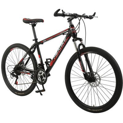 China Shock Absorption 26 Inch 21 Speed ​​Carbon Fiber Mountain Bike Double Carbon Steel Double Disc Brake Bicycle Wholesale for sale