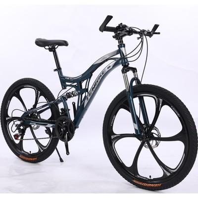 China Wholesale carbon steel variable sSpeed ​​26 inch shock absorption folding mountain bike for sale