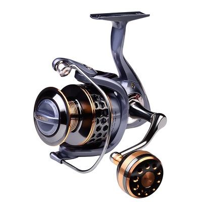 China New High Intensity Fish Wheel All Metal Wire Cup Fishing Wheel Sea Pole Wheel Fishing Reels Saltwater for sale