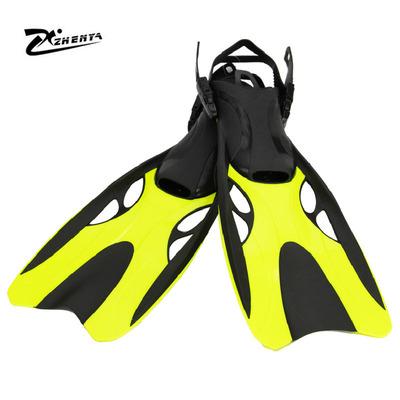 China Popular Colors Wholesale Diving Equipment Fins Frog Diving Adult Adjustable Swimming Shoes for sale