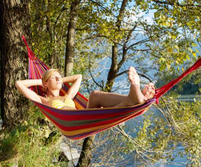 China Breathable popular canvas hammock for indoor and outdoor use for sale